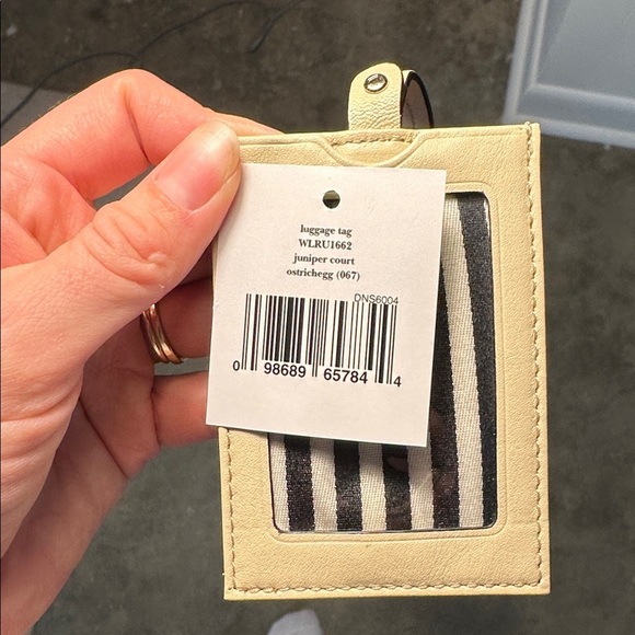 NWT Kate Spade Boarding Call Luggage Tag - Picture 6 of 7